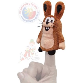 MORAVSKÁ ÚSTŘEDNA Maňásek prstový Zajíc 10 cm