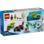 LEGO MARVEL Spin, Electro a honička s dinosauřím vozidlem 11198 STAVEBNICE