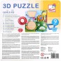 BINO DŘEVO Puzzle vkládací rybník 9 dílků 3D *DŘEVĚNÉ HRAČKY*