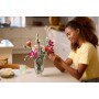 LEGO BOTANICALS Krásná kytice růžových květin 10342 STAVEBNICE