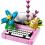 LEGO CREATOR Psací stroj s květinami 3v1 1169 STAVEBNICE