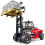 BRUDER 02513 Vysokozdvižný vozík Linde HT 160 set s doplňky