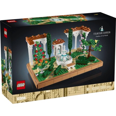 LEGO ICONS Zahrada s fontánou 10359 STAVEBNICE