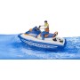 BRUDER 63150 Set vodní skútr člun motorový s figurkou 1:16 plast