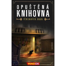 MINDOK HRA Úniková Opuštěná knihovna *SPOLEČENSKÉ HRY*