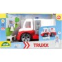 LENA Truxx Baby auto funkční sanitka 29cm set s figurkou plast v krabici