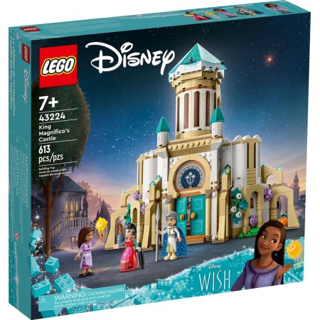 LEGO DISNEY Přání: Hrad krále Magnifica 43224 STAVEBNICE