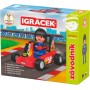EFKO IGRÁČEK Závodník povolání set figurka kloubová + červená motokára