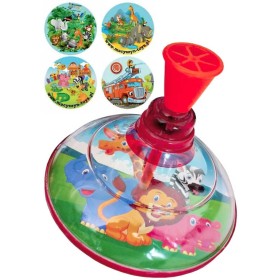 Káča točící velká 16cm dětský vlček plastový různé druhy