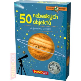 MINDOK HRA kvízová Expedice Příroda: 50 nebeských objektů naučná