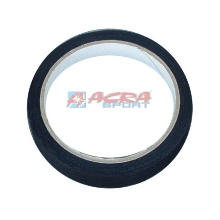 ACRA Sportpáska textilní 2cm x 10m černá barva