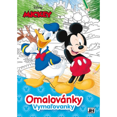 JIRI MODELS Omalovánky A4 Disney Mickeyho klubík