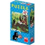 DINO Puzzle Jak Krtek uzdravil myšku (Krteček) 24x22cm set 60 dílků 6 druhů