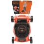 SMOBY Black and Decker sekačka zahradní dětská 35x56x23cm černooranžová plast