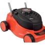 SMOBY Black and Decker sekačka zahradní dětská 35x56x23cm černooranžová plast