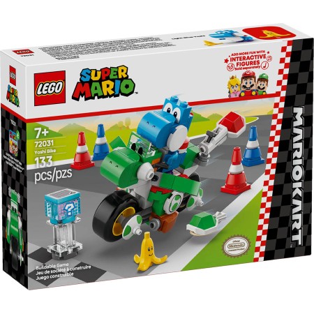 LEGO SUPER MARIO Mario Kart – Yoshi Bike 72031 STAVEBNICE
