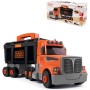 SMOBY B+D Kamion jeřáb šroubovací s přívěsem stavební auto s boxem a nářadím