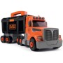 SMOBY B+D Kamion jeřáb šroubovací s přívěsem stavební auto s boxem a nářadím