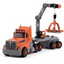 SMOBY B+D Kamion jeřáb šroubovací s přívěsem stavební auto s boxem a nářadím