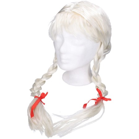 KARNEVAL Paruka blond s copánky *KARNEVALOVÝ DOPLNĚK*