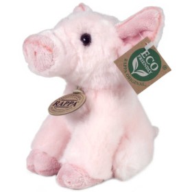 PLYŠ Prase 16cm čuník sedící Eco-Friendly *PLYŠOVÉ HRAČKY*