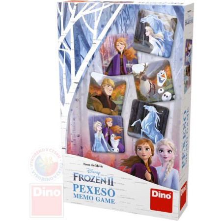 DINO Hra Pexeso Frozen II (Ledové Království) *SPOLEČENSKÉ HRY*