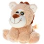 PLYŠ Zvířátko safari sedící 14cm třpytivé oči 6 druhů *PLYŠOVÉ HRAČKY*