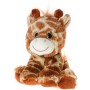 PLYŠ Zvířátko safari sedící 14cm třpytivé oči 6 druhů *PLYŠOVÉ HRAČKY*
