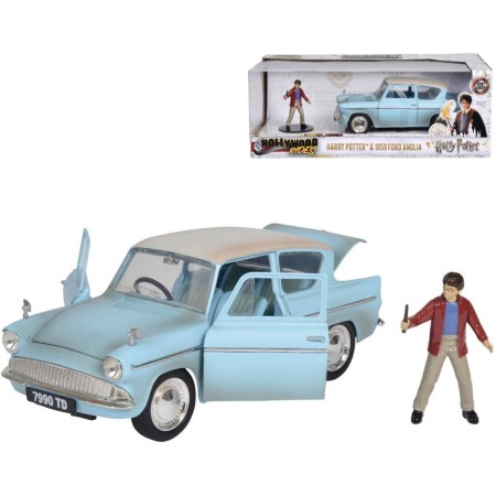 JADA Auto Ford Anglia 1959 volný chod set s figurkou Harry Potter