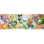 DINO Puzzle panoramatické 150 dílků Mickey s kamarády sportují 66x23cm
