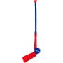 Hokejka dětská 74cm set hokejová hůl barevná s pukem mix barev plast