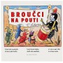 Knížka baby obrázkové veršované leporelo Broučci na pouti CZ text