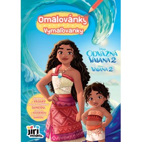JIRI MODELS Omalovánky A5 Vaiana 2