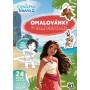 JIRI MODELS Omalovánky A4 se samolepkami Vaiana 2