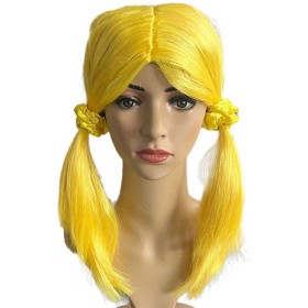 KARNEVAL paruka dětská Lollipopz Annie žlutá umělé vlasy