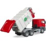 BRUDER 03761 Auto MAN TGS popeláři funkční model 1:16 set se 2 popelnicemi