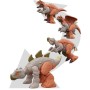 MATTEL Jurassic World dinosaurus pravěký ještěr s transformací 4 druhy plast