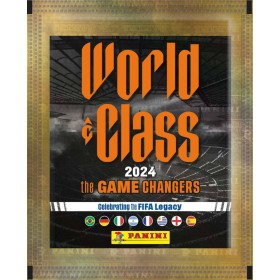 PANINI WORLD CLASS 2024 Sběratelské samolepky set 5ks v sáčku