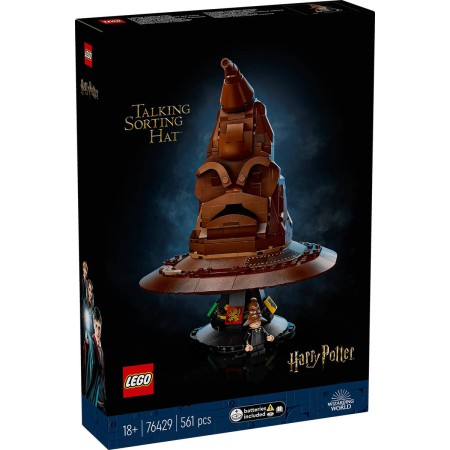 LEGO HARRY POTTER Moudrý klobouk mluvící Zvuk 76429 STAVEBNICE