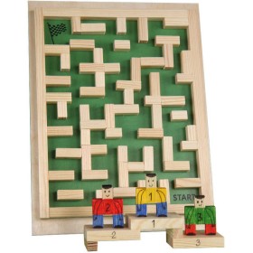 WALACHIA Bludiště W52 Creative Kit DŘEVĚNÁ STAVEBNICE