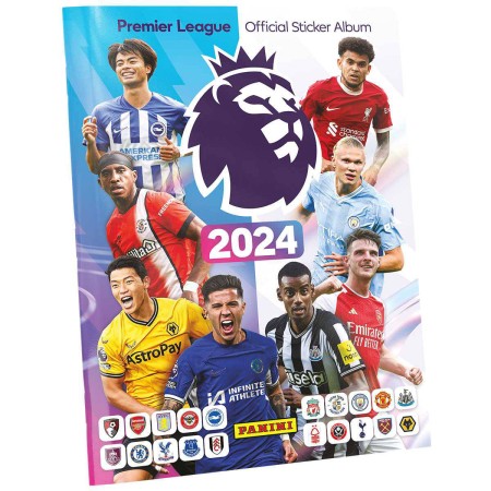 PANINI PREMIER LEAGUE 2024 Sběratelské samolepkové album + samolepky