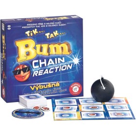 PIATNIK Hra TIK TAK BUM Chain Reaction CZ *SPOLEČENSKÉ HRY*
