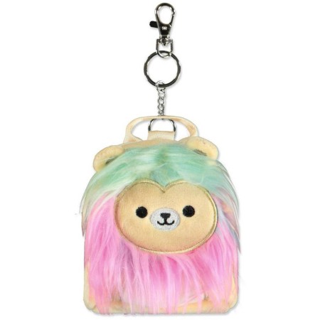 PLYŠ Squishmallows mikrobatůžek Lev Leonaro přívěsek na klíče