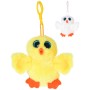 PLYŠ Přívěšek na klíče kuřátko klíčenka 2 barvy *PLYŠOVÉ HRAČKY*