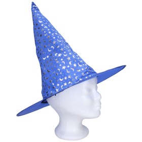 KARNEVAL Klobouk čarodějnický modrý *KARNEVALOVÝ DOPLNĚK*