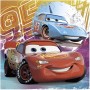 DINO Puzzle Auta kamarádi (Cars) 3x55 dílků 18x18cm skládačka