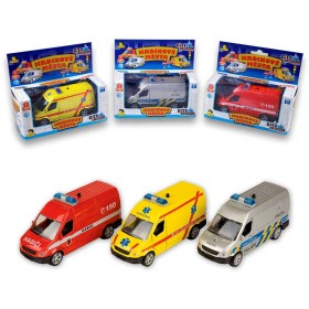 Auto City Collection záchranné složky Světlo Zvuk 3 druhy kov