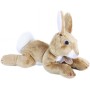 PLYŠ Králík 18cm ležící 3 druhy *PLYŠOVÉ HRAČKY*