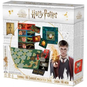 EFKO Hra Harry Potter Turnaj tří čarodějnických škol 3v1 *SPOLEČENSKÉ HRY*