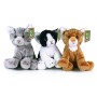 PLYŠ Kočička sedící 14cm 3 druhy Eco-Friendly *PLYŠOVÉ HRAČKY*